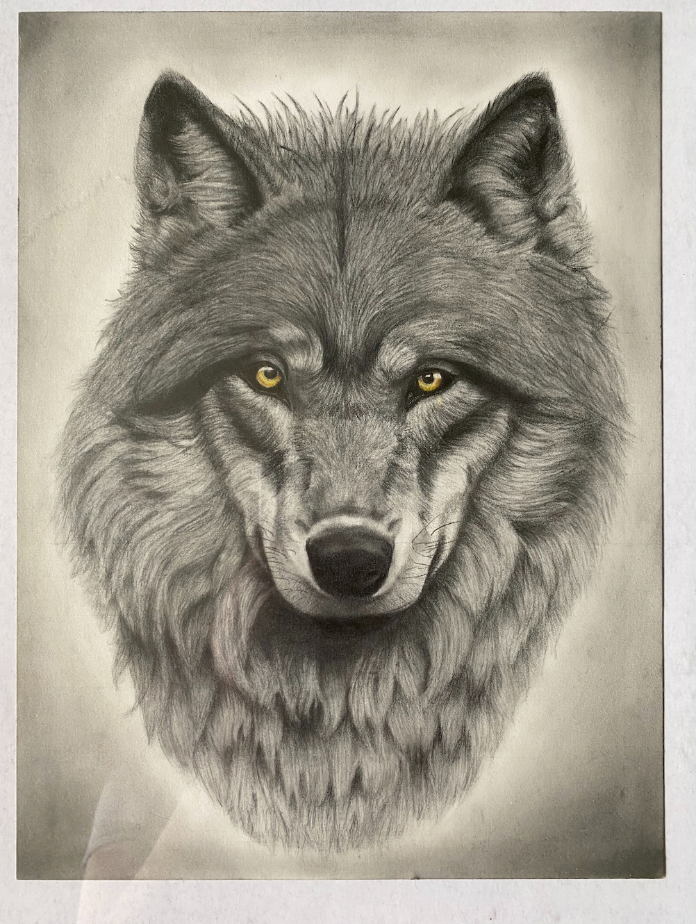yellow eyes